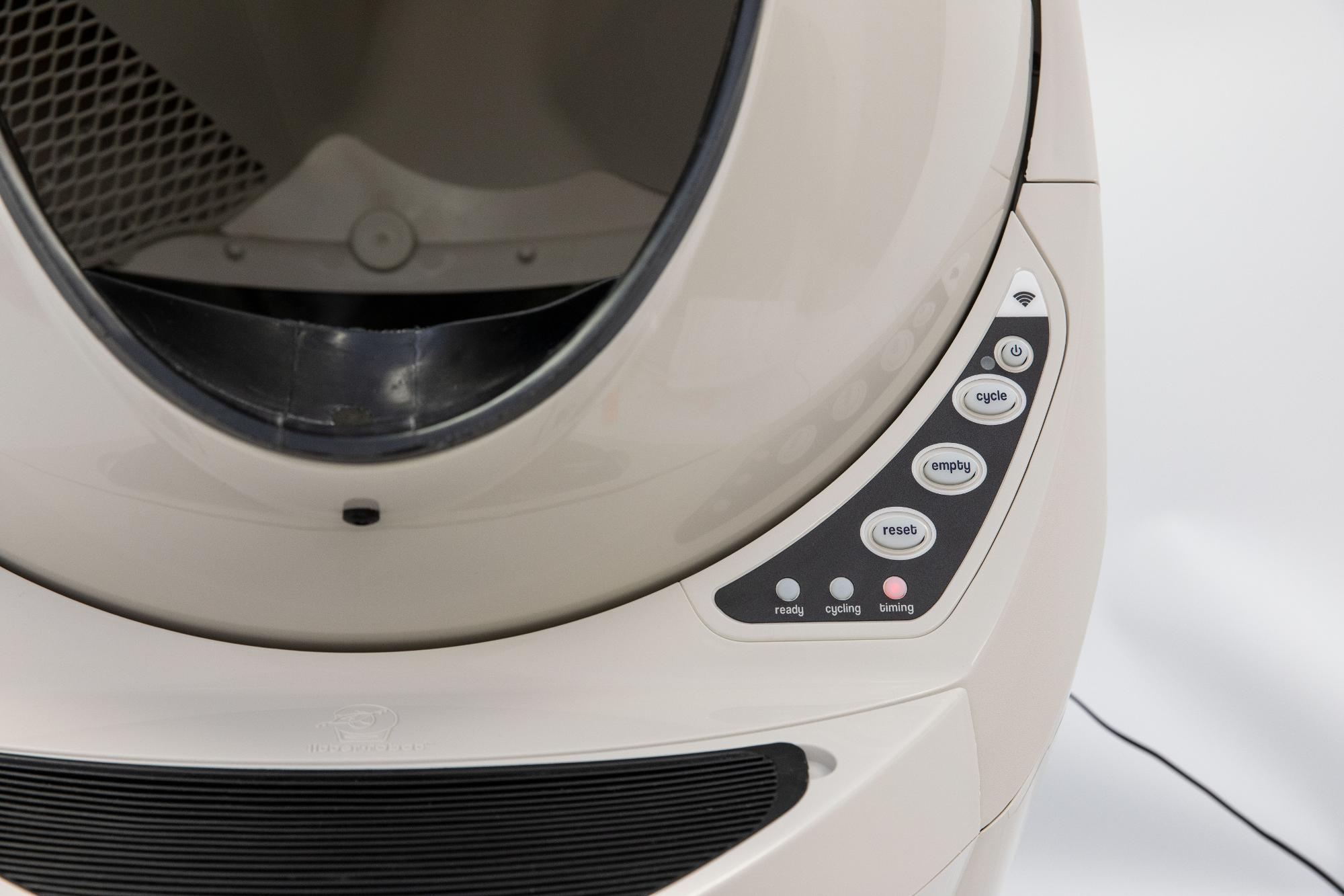 litter robot red timing light